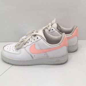 Nike Air Force 1 women’s oracle pink and white 6
